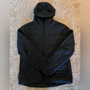 Men’s Lululemon Black Reversible Sky Loft Hoodie Jacket Size M